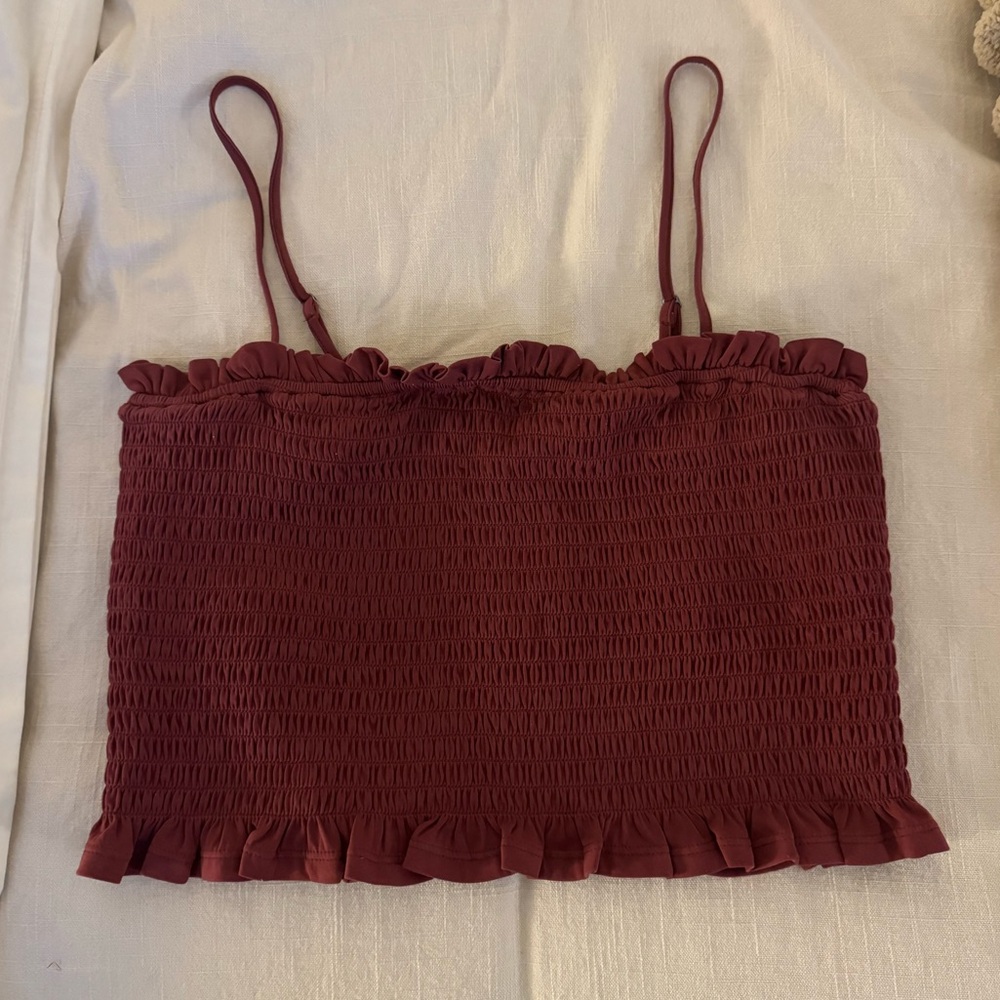 Dark pink camisole